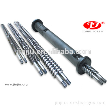 High production parallel twin screw & barrel for extrusion